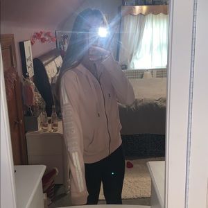 Pink Hollister Zip Up